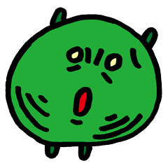 [LINEスタンプ] オレはたかだかエンドウ豆3 