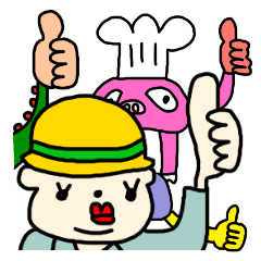 [LINEスタンプ] 全員集合☆了解ズ！ 