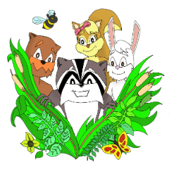 [LINEスタンプ] ロジャー の 森 