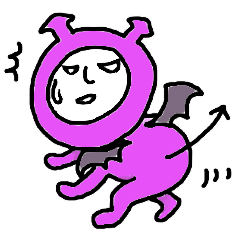 [LINEスタンプ] うちきな悪魔 