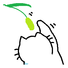 [LINEスタンプ] のーてんき猫 
