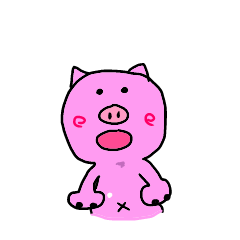 [LINEスタンプ] 豚の行動3 