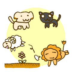 [LINEスタンプ] どうぶつたくさんスタンプ 