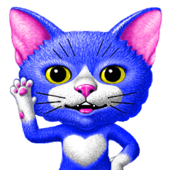 [LINEスタンプ] BlueCat 