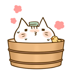 [LINEスタンプ] ふっくらにゃんこ 