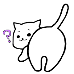 [LINEスタンプ] ケツネコ 