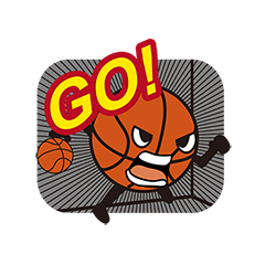 [LINEスタンプ] バスケットボール 
