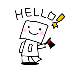 [LINEスタンプ] ごきげんロボット 