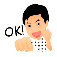 [LINEスタンプ] Ino - The Boy with Unique Eyebrows 
