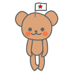 [LINEスタンプ] ハタクマ 