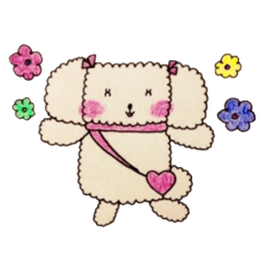 [LINEスタンプ] チェリーピンク 