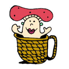 [LINEスタンプ] まきのこさん。 