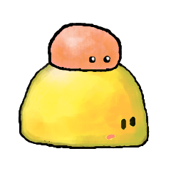 [LINEスタンプ] コトンとポッチ3 