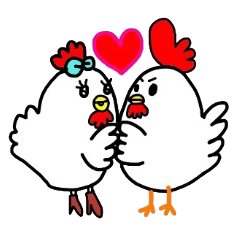 [LINEスタンプ] おしゃれニワトリ 