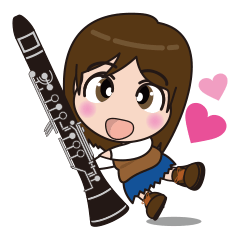 [LINEスタンプ] ブラスっ娘（こ） 