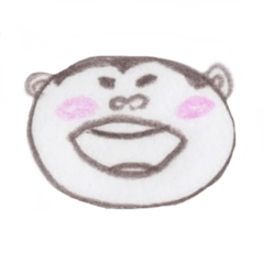 [LINEスタンプ] Funny monkeys 