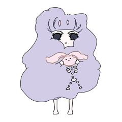 [LINEスタンプ] 変幻自在ちゃん。とピョンこつ。 