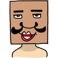 [LINEスタンプ] ダンボール男爵 