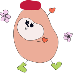 [LINEスタンプ] まめーず☆ 