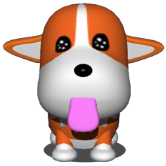 [LINEスタンプ] 3D コギ男 バージョン2 