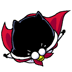 [LINEスタンプ] ニクキューマン＆おもちまる 