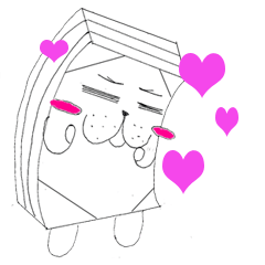 [LINEスタンプ] モナカ犬の表情と日常 