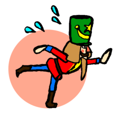 [LINEスタンプ] くるみ割り人形 