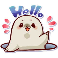 [LINEスタンプ] あざらしべいべ！ 