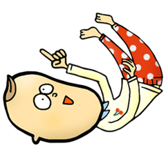 [LINEスタンプ] おまめさん達。 
