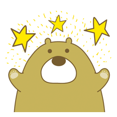 [LINEスタンプ] くま氏の日常スタンプ 