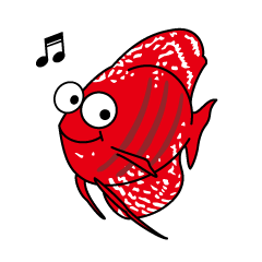 [LINEスタンプ] 楽しい熱帯魚 