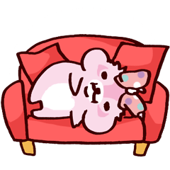 [LINEスタンプ] まったりすがーる 