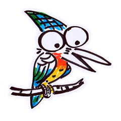 [LINEスタンプ] かわせみの生活 
