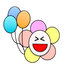 [LINEスタンプ] カラフル★フラワーズ 