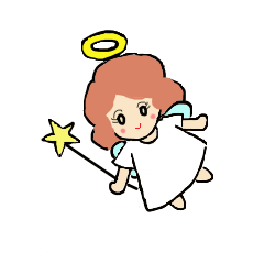 [LINEスタンプ] 天使のジェルちゃん 