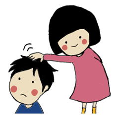 [LINEスタンプ] 遠距離恋愛わたしの気持ち 
