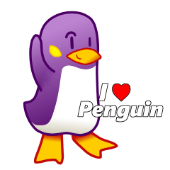 [LINEスタンプ] ペンギンの日常会話 