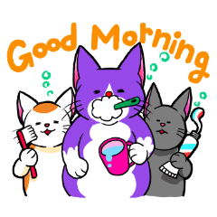 [LINEスタンプ] ニャー3s vol.2 