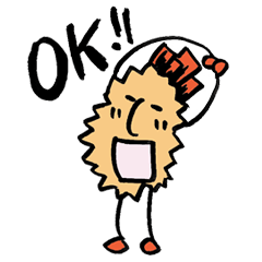 [LINEスタンプ] エビ☆フライ 