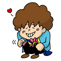 [LINEスタンプ] 恋するノミー 