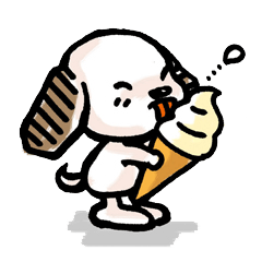 [LINEスタンプ] pokedog