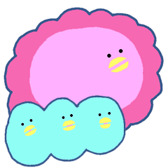 [LINEスタンプ] ”くちびるおばけ” fetchpriority=high