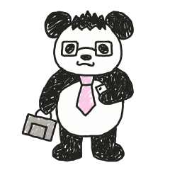 [LINEスタンプ] ぱんだなんだ 
