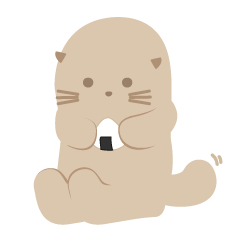 [LINEスタンプ] らっこのらーたん 
