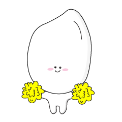 [LINEスタンプ] コメの粒やき コメ君 