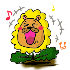 [LINEスタンプ] だんdeらいおん 