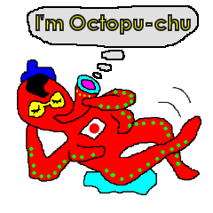 [LINEスタンプ] Octopu-chu 