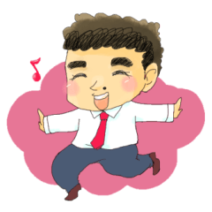 [LINEスタンプ] ビジネスマン ユウキ 