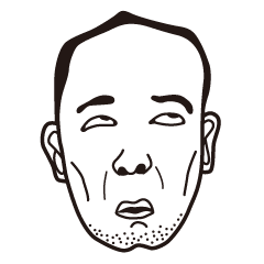 [LINEスタンプ] COOL FACE 