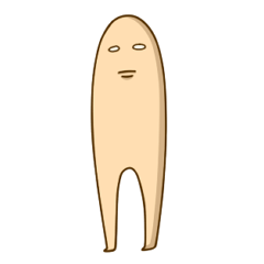 [LINEスタンプ] ノッポ長田さん 